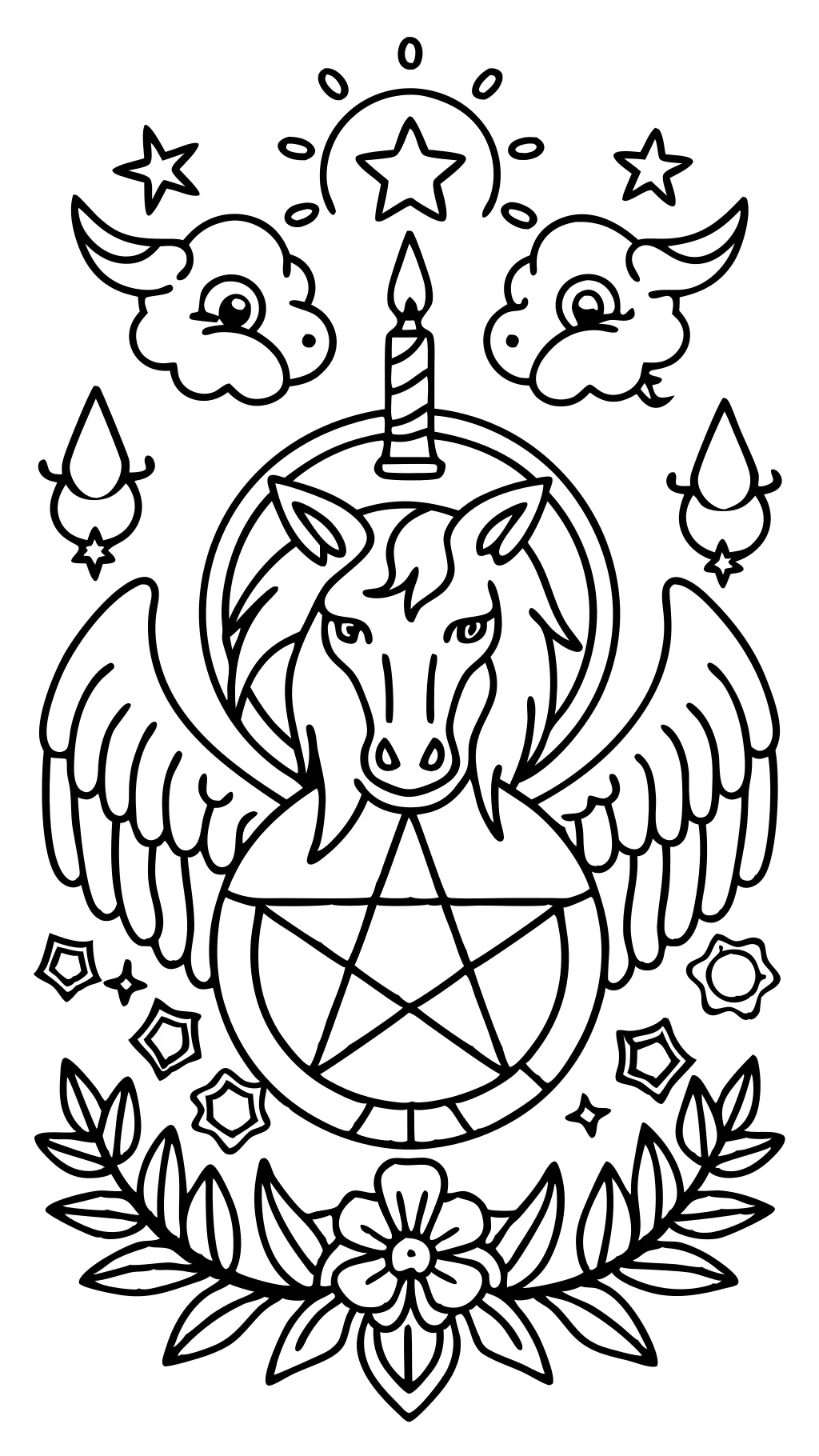 supernatural coloring pages